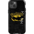DC Comics Batman Dark Knight Logo Yellow & Black iPhone 15 Impact Case